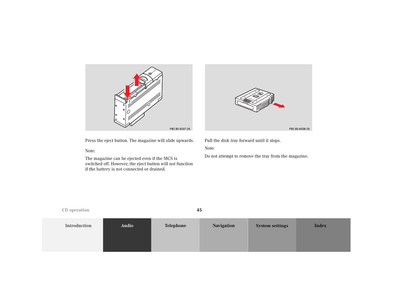 Mercedes-Benz M-Class 2002 COMAND Manual User Manual | Page 49 / 165