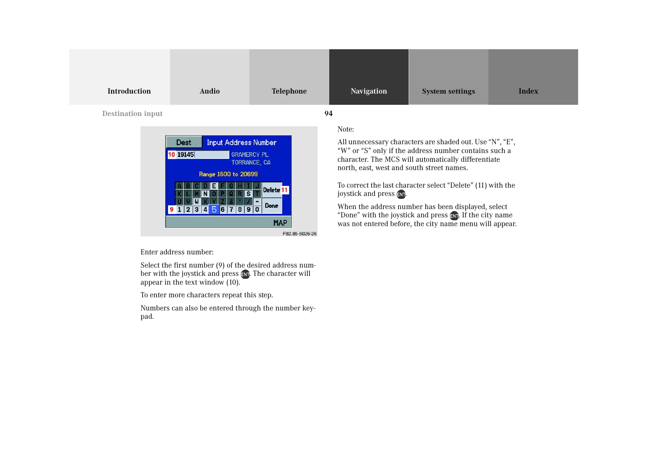 Mercedes-Benz M-Class 2002 COMAND Manual User Manual | Page 98 / 165