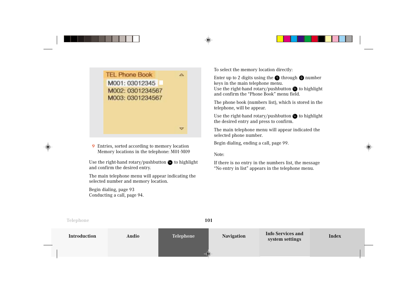 Mercedes-Benz C-Class 2002 COMAND Manual User Manual | Page 103 / 235