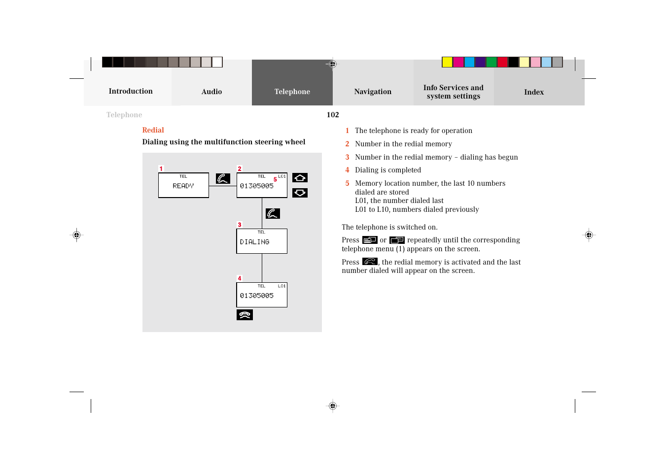 Mercedes-Benz C-Class 2002 COMAND Manual User Manual | Page 104 / 235