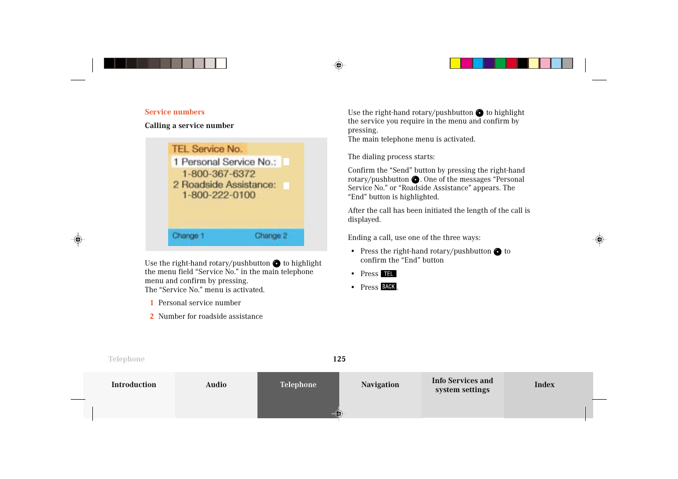 Mercedes-Benz C-Class 2002 COMAND Manual User Manual | Page 127 / 235