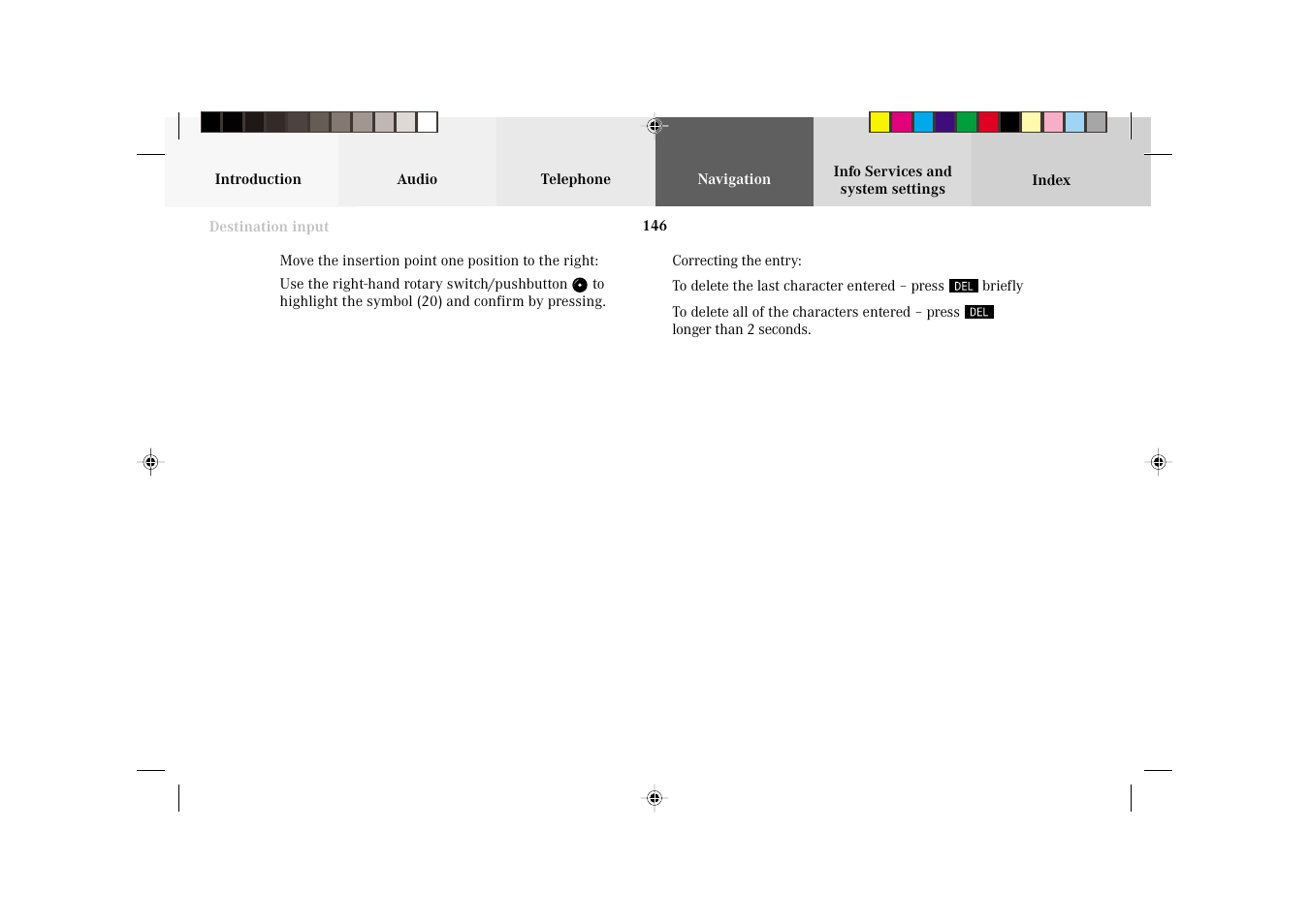 Mercedes-Benz C-Class 2002 COMAND Manual User Manual | Page 148 / 235