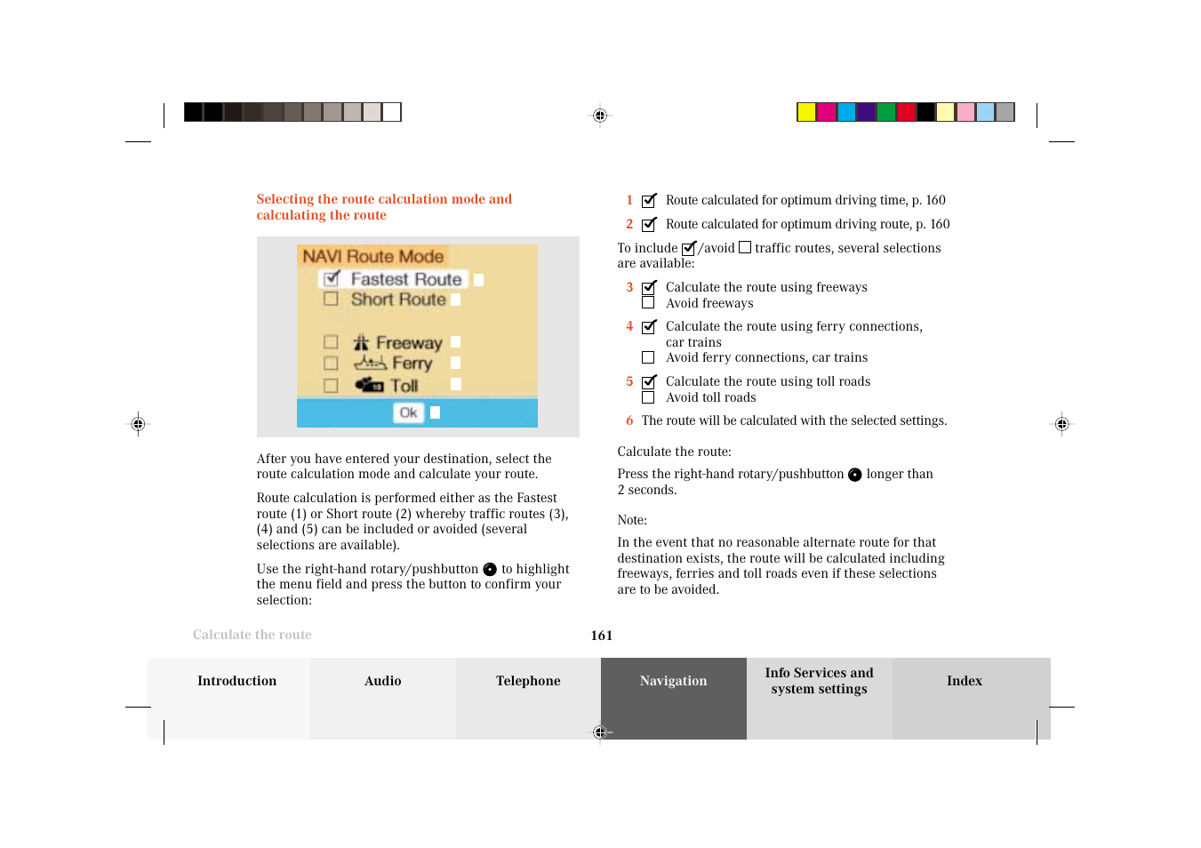 Mercedes-Benz C-Class 2002 COMAND Manual User Manual | Page 163 / 235