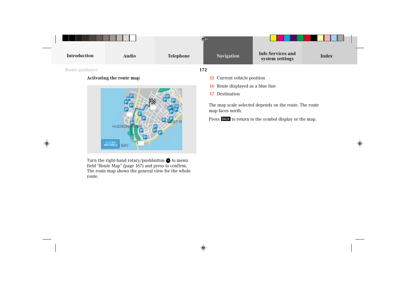 Mercedes-Benz C-Class 2002 COMAND Manual User Manual | Page 174 / 235