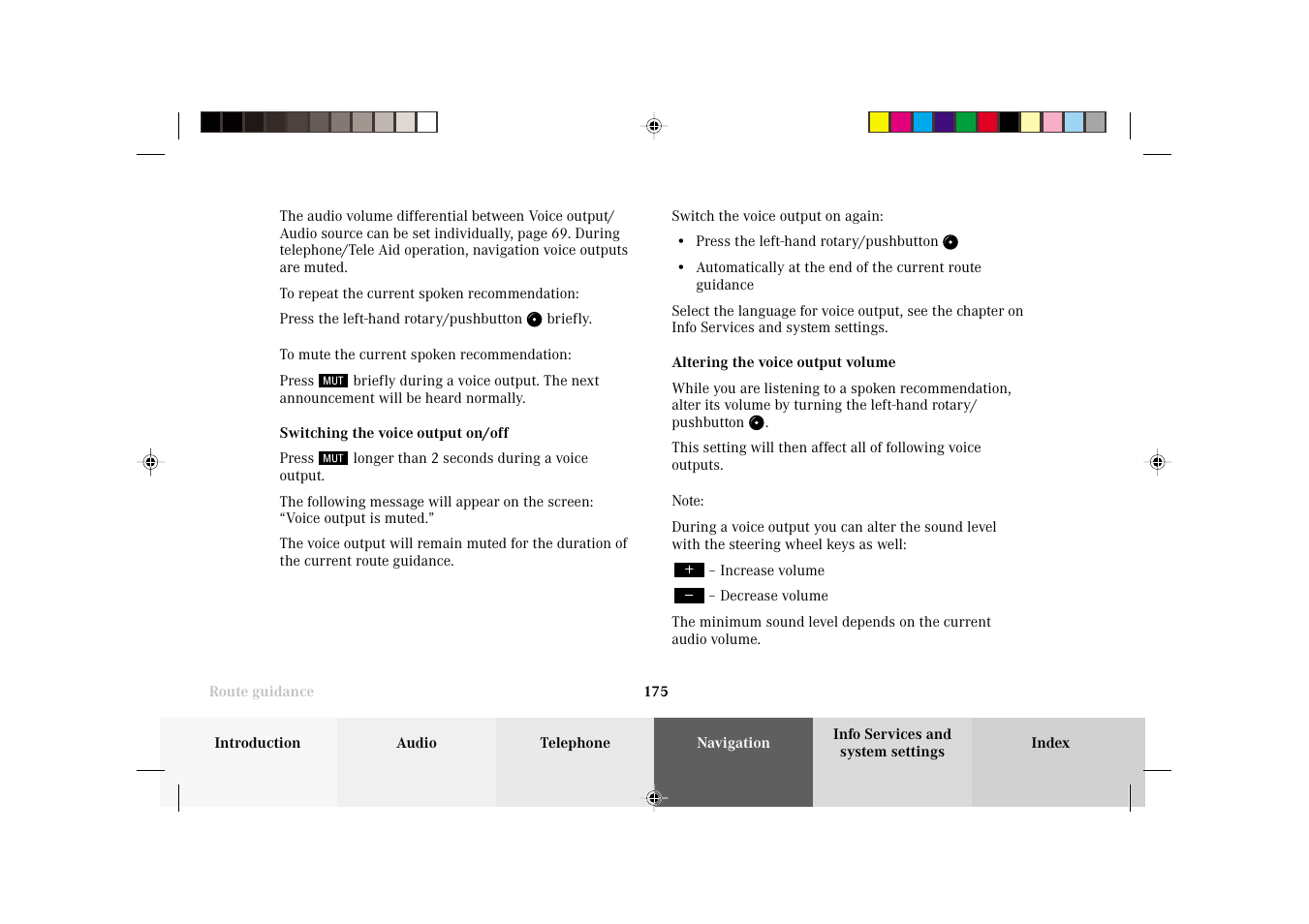 Mercedes-Benz C-Class 2002 COMAND Manual User Manual | Page 177 / 235