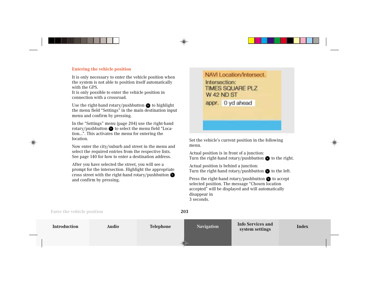 Mercedes-Benz C-Class 2002 COMAND Manual User Manual | Page 205 / 235