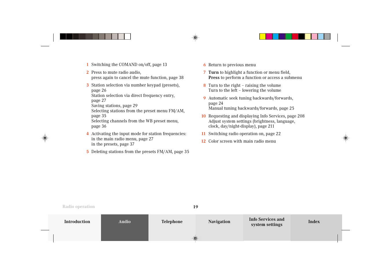 Mercedes-Benz C-Class 2002 COMAND Manual User Manual | Page 21 / 235