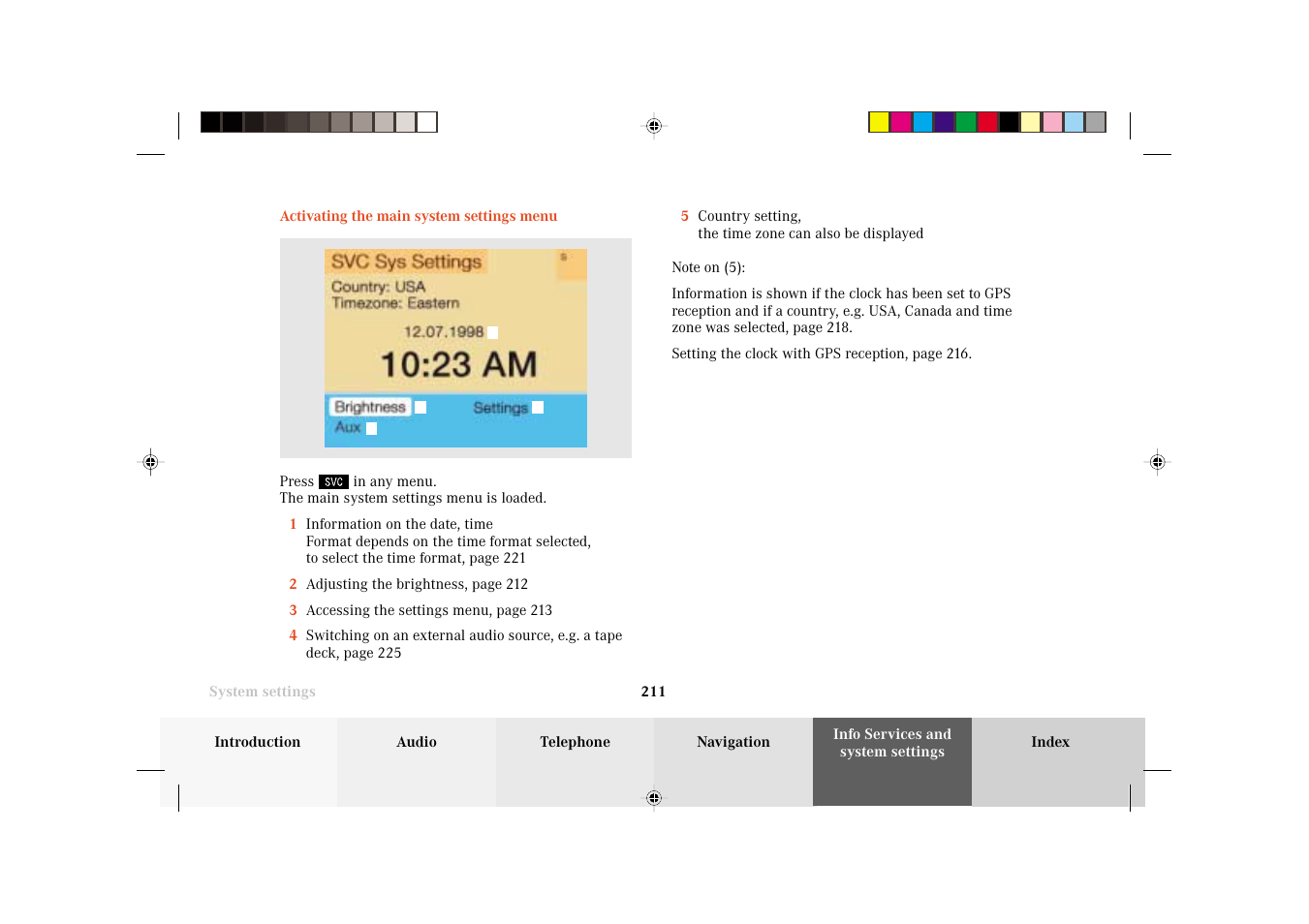 Mercedes-Benz C-Class 2002 COMAND Manual User Manual | Page 213 / 235