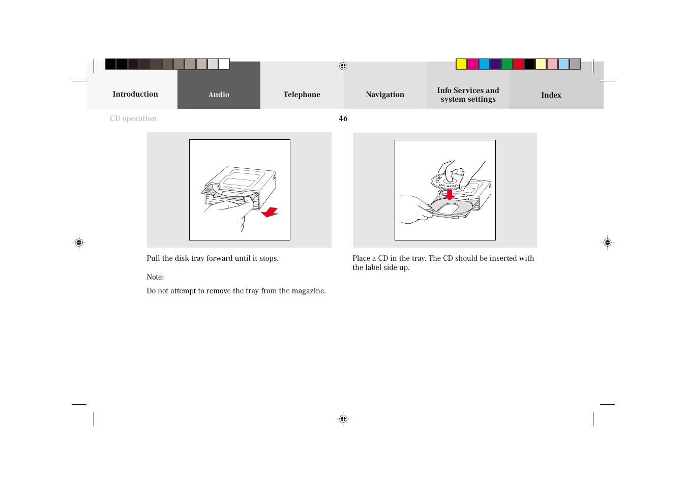 Mercedes-Benz C-Class 2002 COMAND Manual User Manual | Page 48 / 235