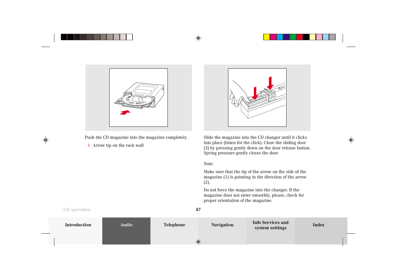 Mercedes-Benz C-Class 2002 COMAND Manual User Manual | Page 49 / 235