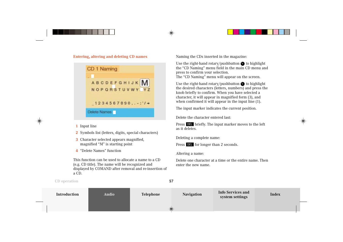 Mercedes-Benz C-Class 2002 COMAND Manual User Manual | Page 59 / 235