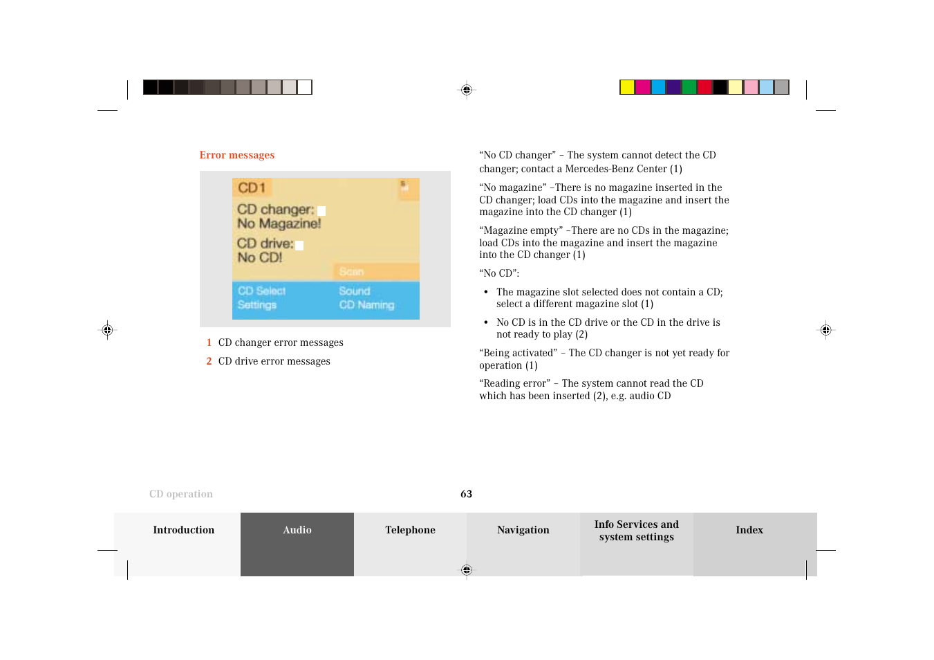 Mercedes-Benz C-Class 2002 COMAND Manual User Manual | Page 65 / 235