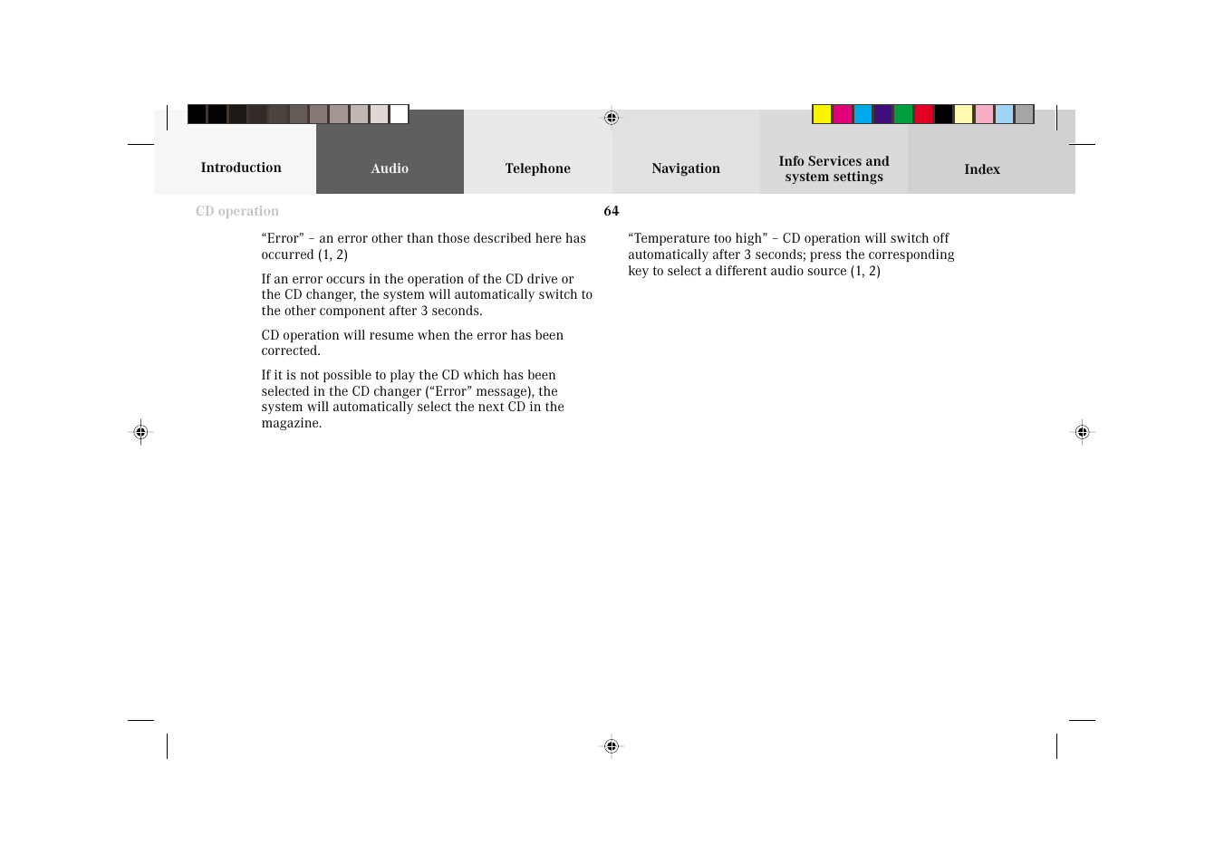 Mercedes-Benz C-Class 2002 COMAND Manual User Manual | Page 66 / 235