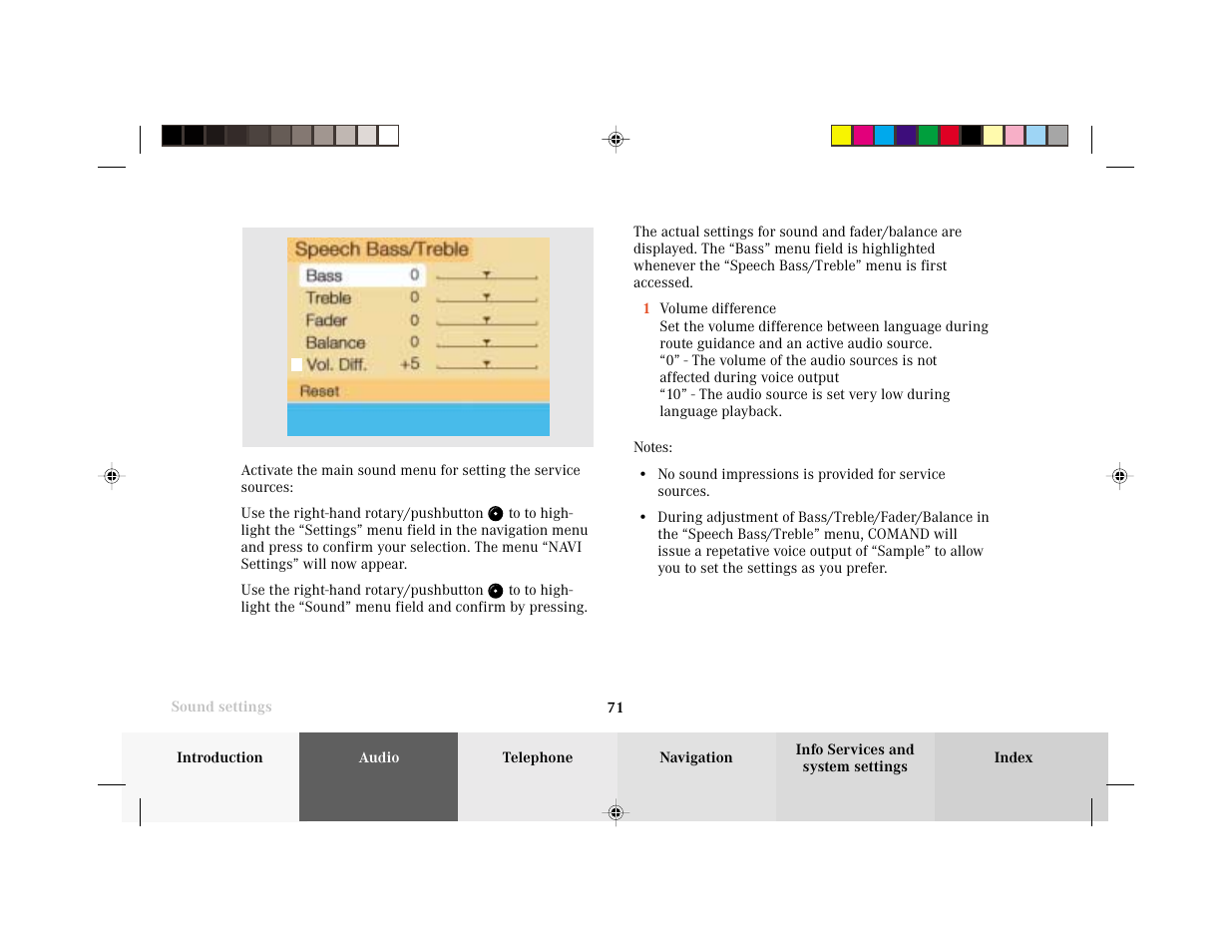 Mercedes-Benz C-Class 2002 COMAND Manual User Manual | Page 73 / 235