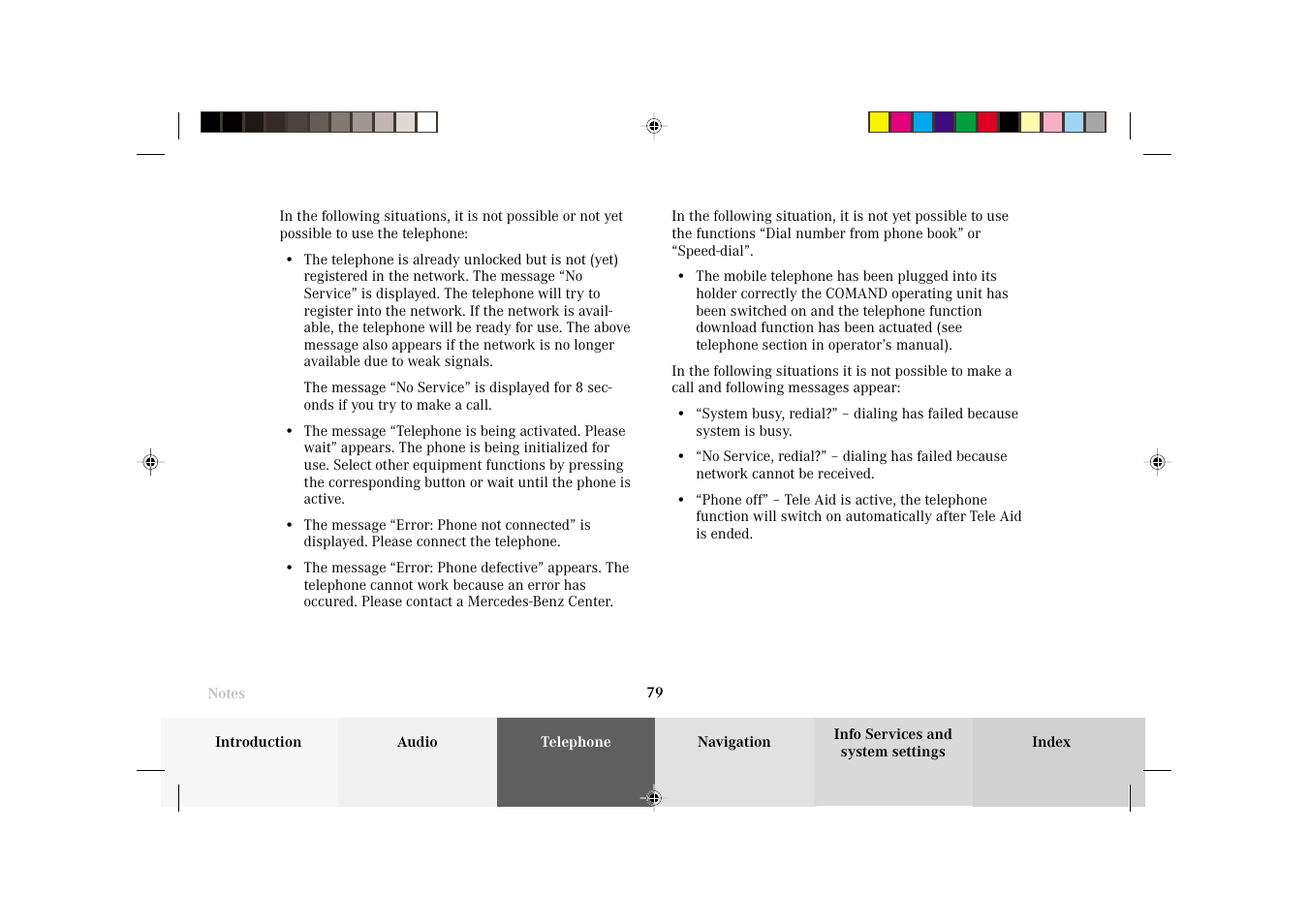 Mercedes-Benz C-Class 2002 COMAND Manual User Manual | Page 81 / 235