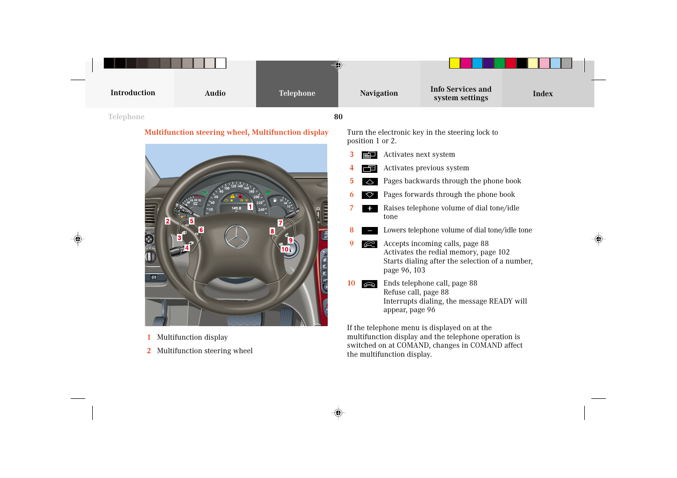 Mercedes-Benz C-Class 2002 COMAND Manual User Manual | Page 82 / 235