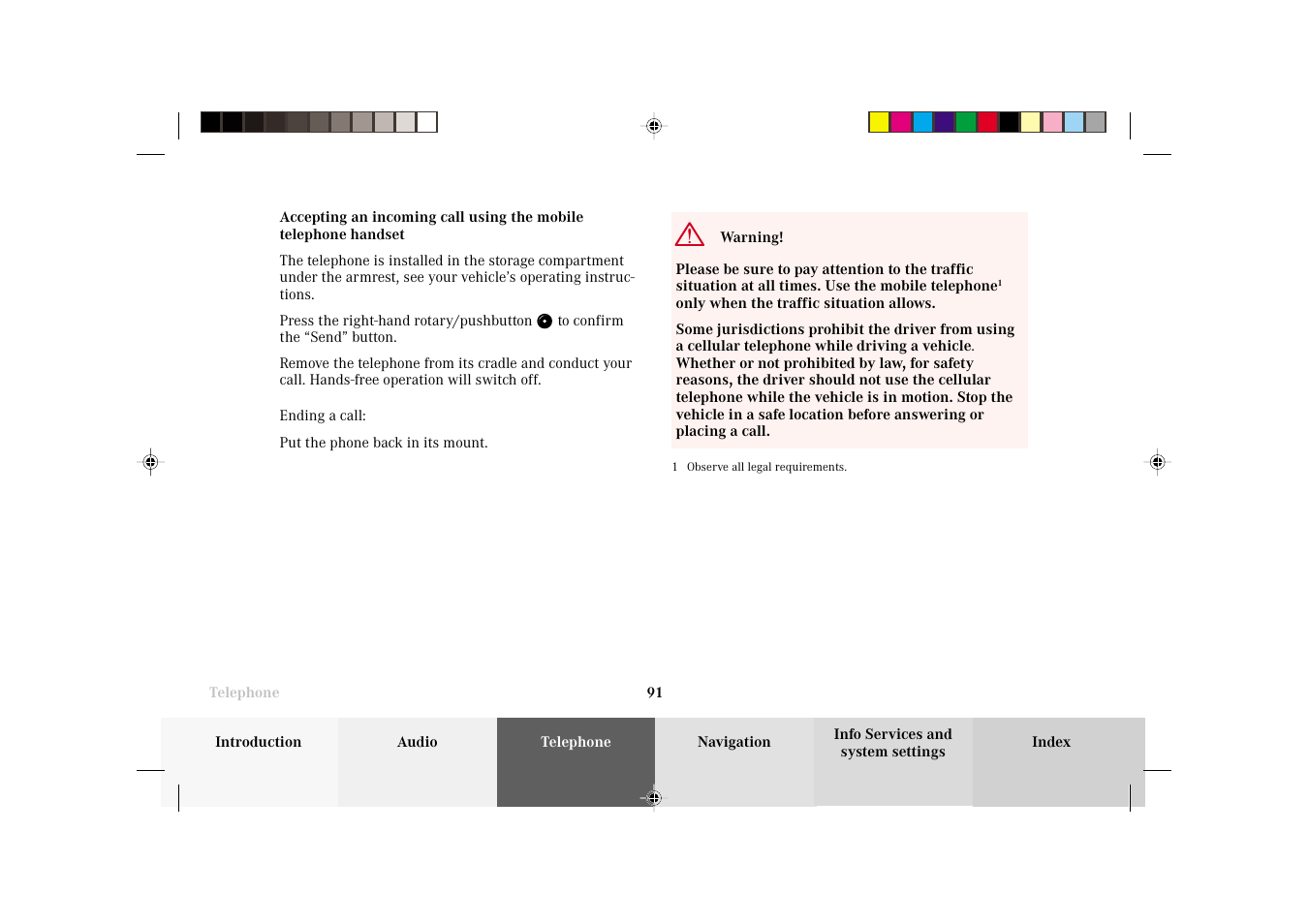 Mercedes-Benz C-Class 2002 COMAND Manual User Manual | Page 93 / 235