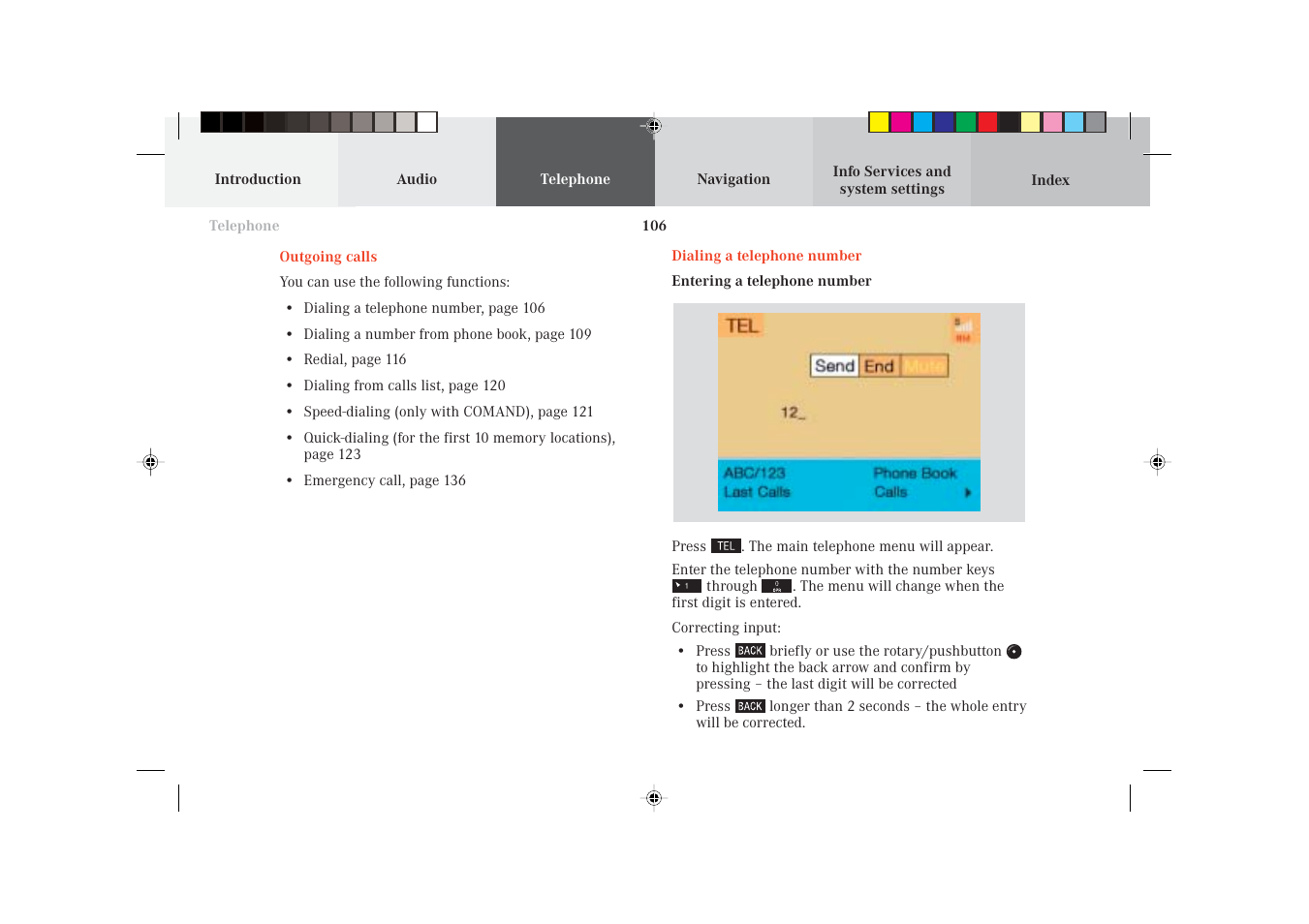 Mercedes-Benz S-Class 2002 COMAND Manual User Manual | Page 108 / 251
