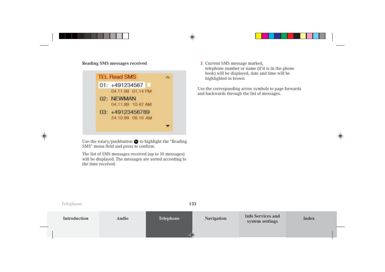 Mercedes-Benz S-Class 2002 COMAND Manual User Manual | Page 135 / 251