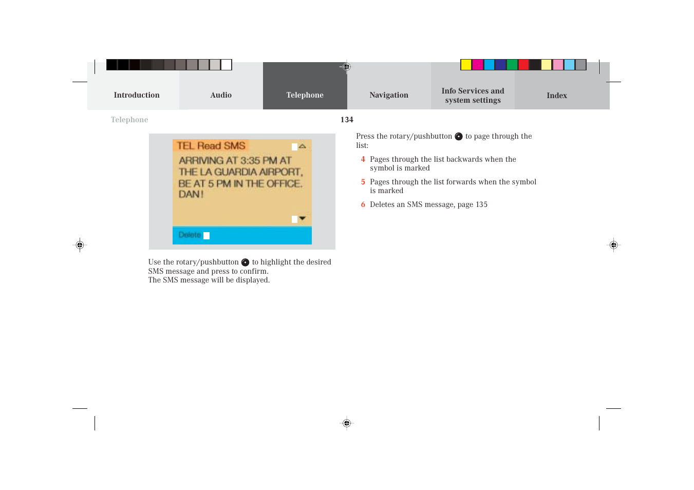 Mercedes-Benz S-Class 2002 COMAND Manual User Manual | Page 136 / 251
