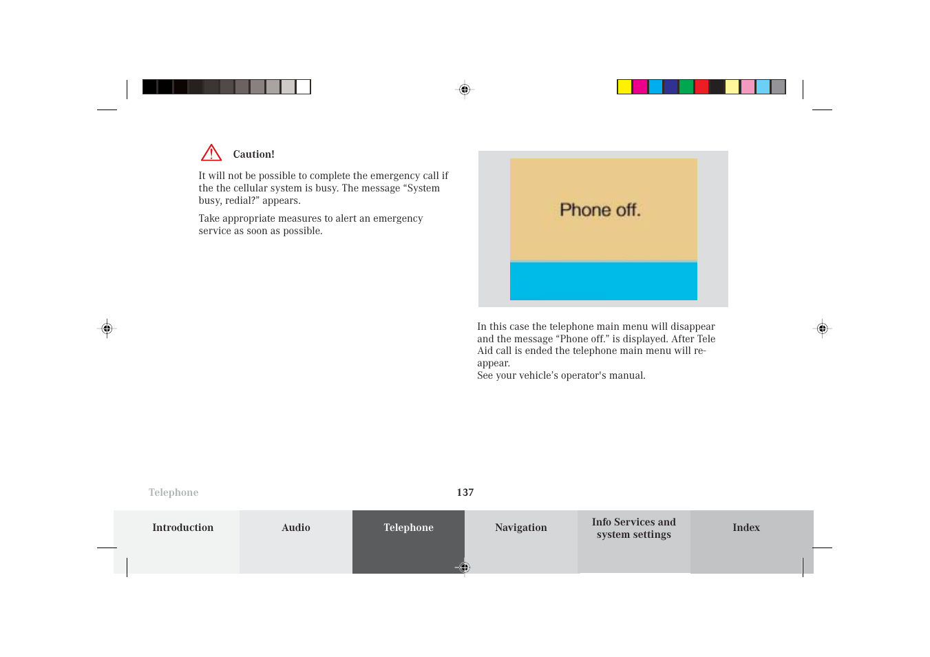 Mercedes-Benz S-Class 2002 COMAND Manual User Manual | Page 139 / 251