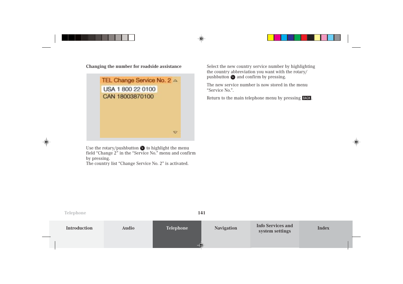 Mercedes-Benz S-Class 2002 COMAND Manual User Manual | Page 143 / 251