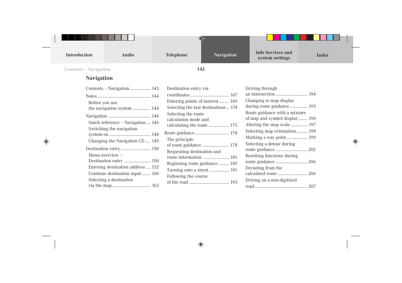 Mercedes-Benz S-Class 2002 COMAND Manual User Manual | Page 144 / 251