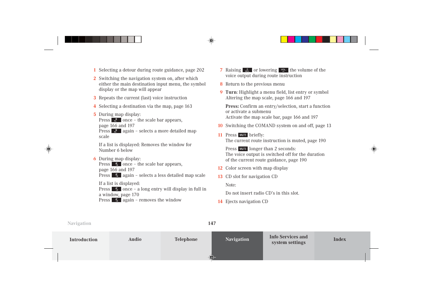 Mercedes-Benz S-Class 2002 COMAND Manual User Manual | Page 149 / 251