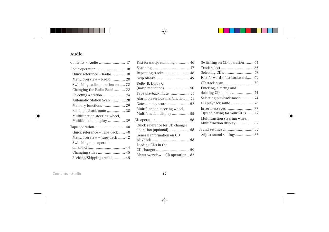 Mercedes-Benz S-Class 2002 COMAND Manual User Manual | Page 19 / 251