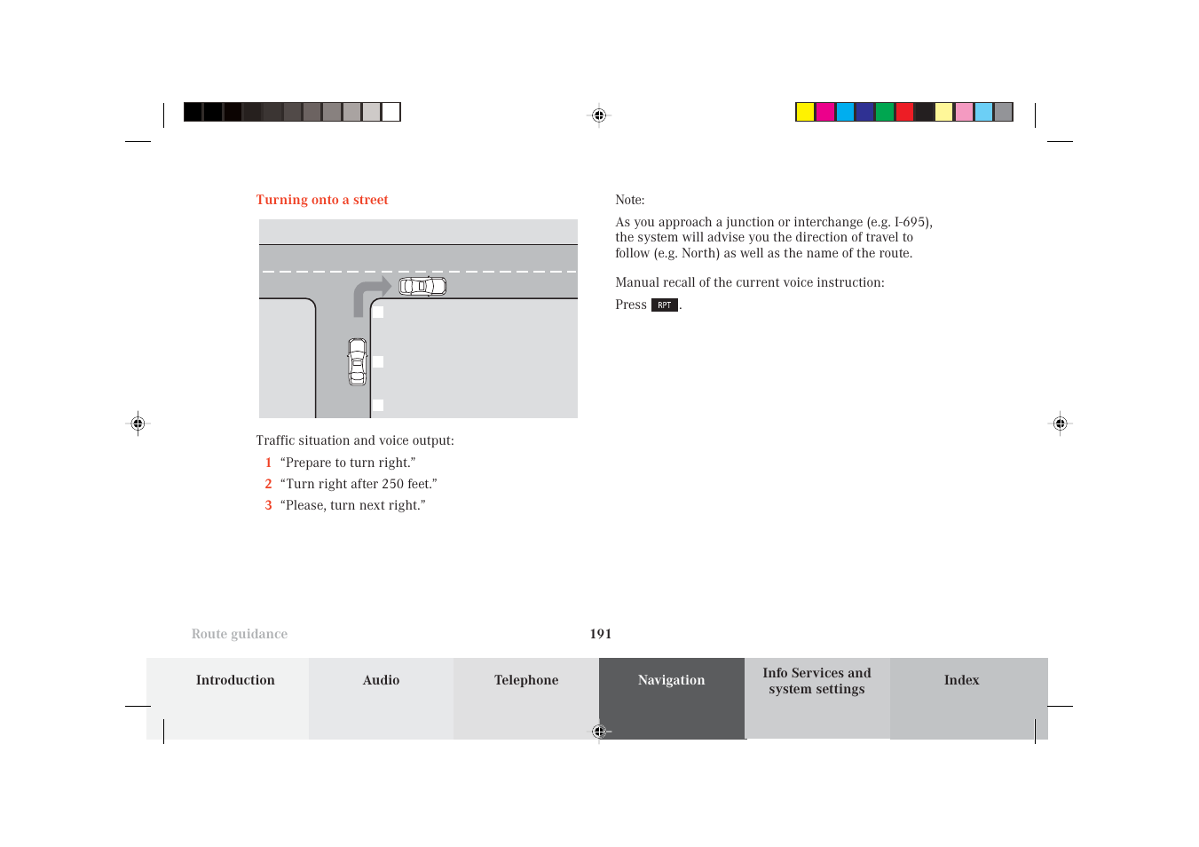 Mercedes-Benz S-Class 2002 COMAND Manual User Manual | Page 193 / 251