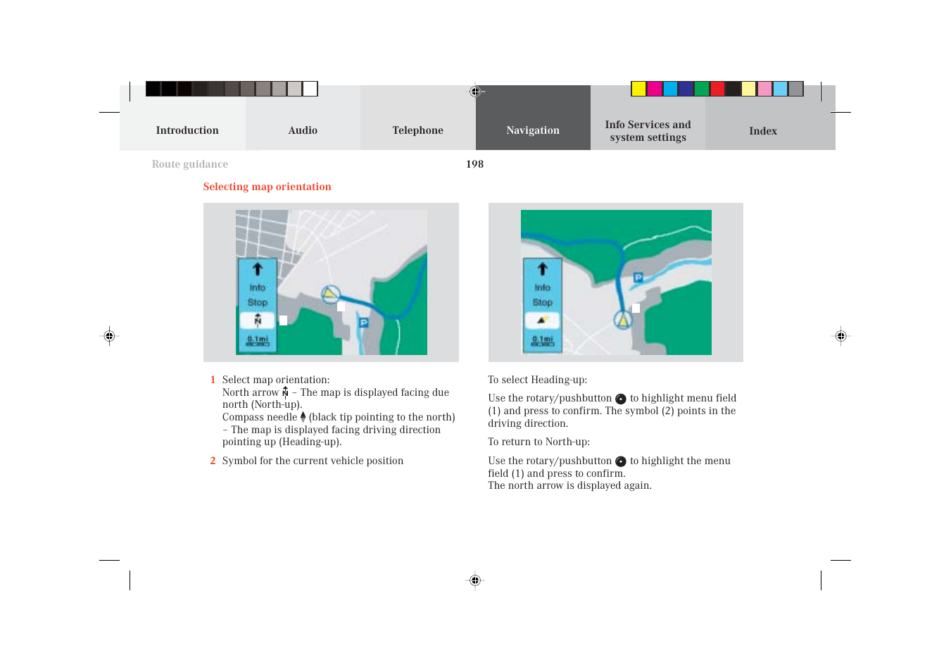 Mercedes-Benz S-Class 2002 COMAND Manual User Manual | Page 200 / 251