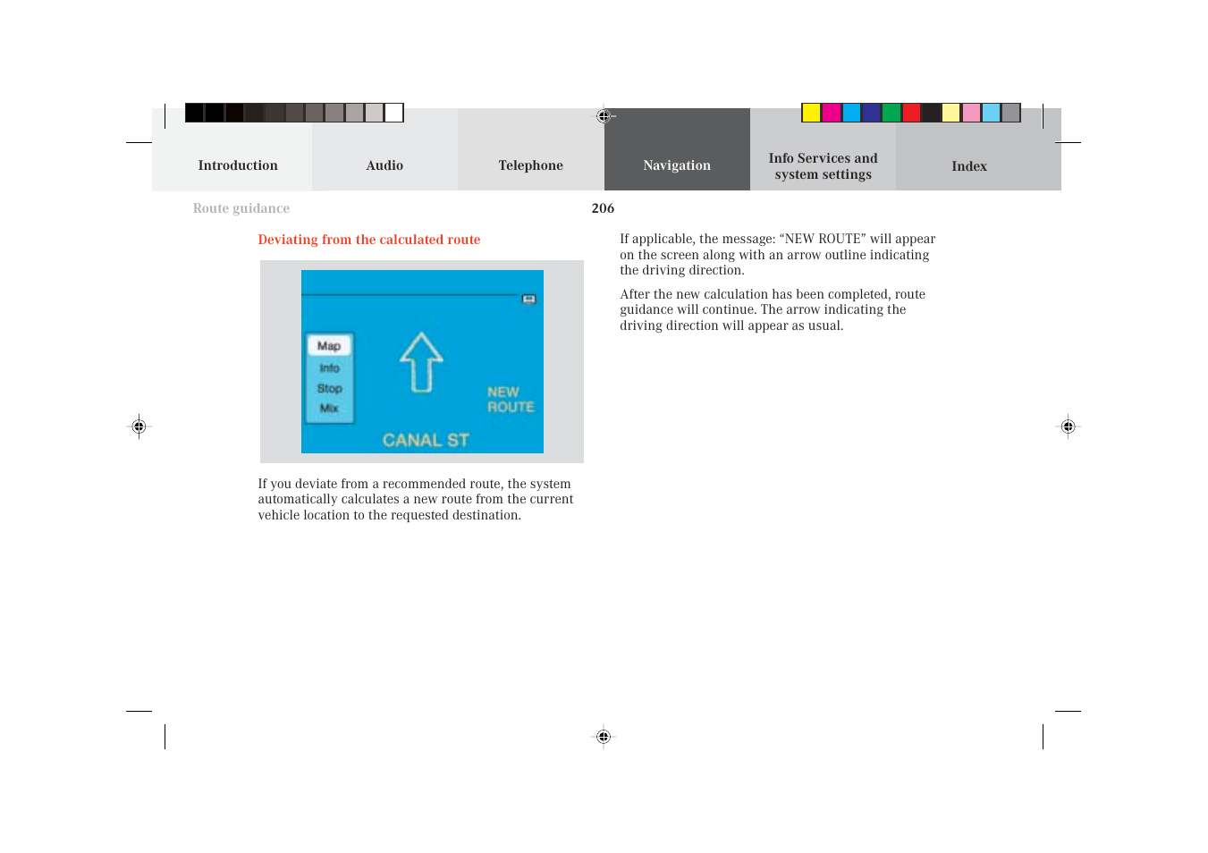 Mercedes-Benz S-Class 2002 COMAND Manual User Manual | Page 208 / 251