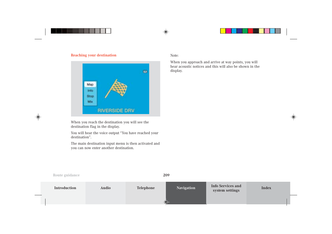 Mercedes-Benz S-Class 2002 COMAND Manual User Manual | Page 211 / 251