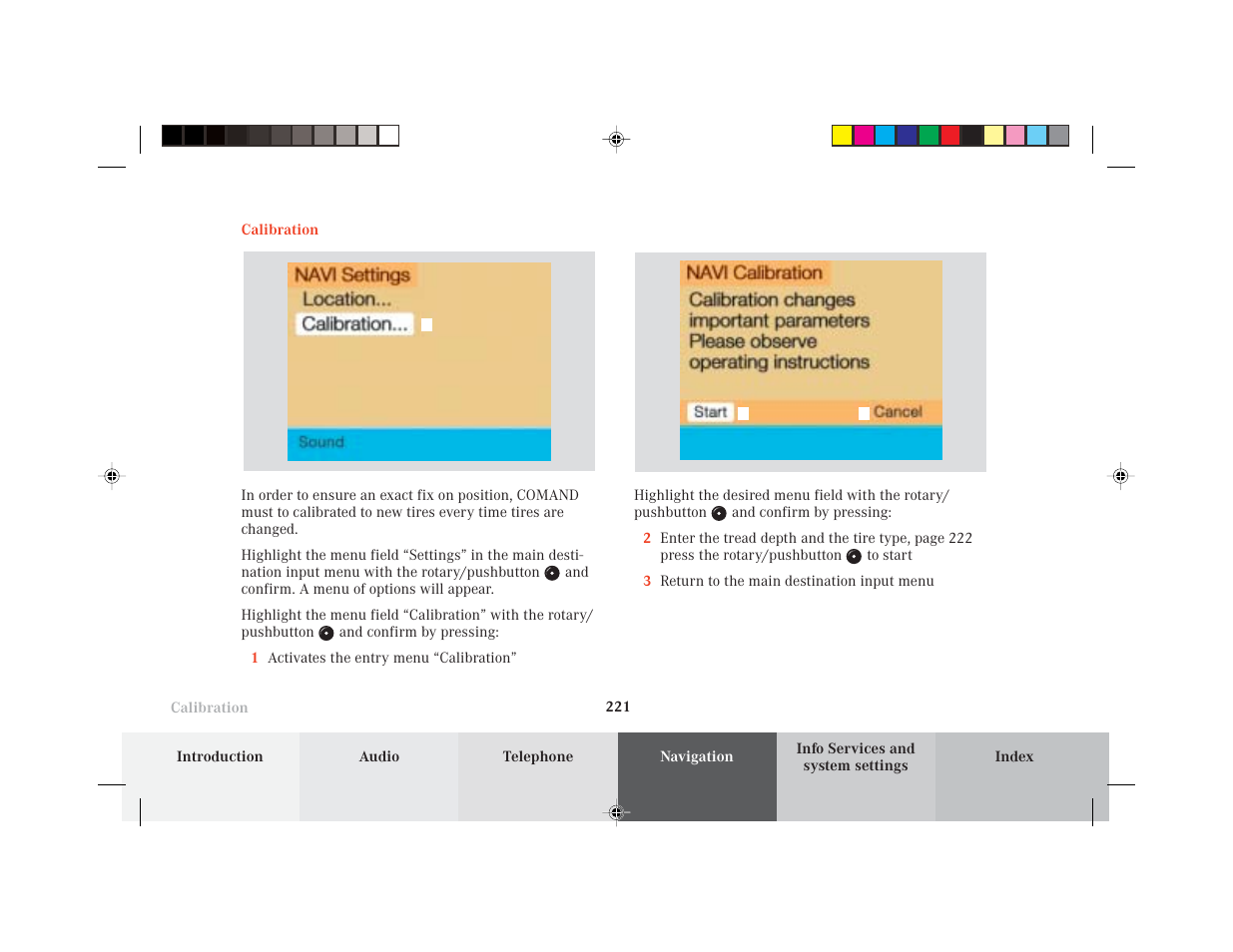 Mercedes-Benz S-Class 2002 COMAND Manual User Manual | Page 223 / 251