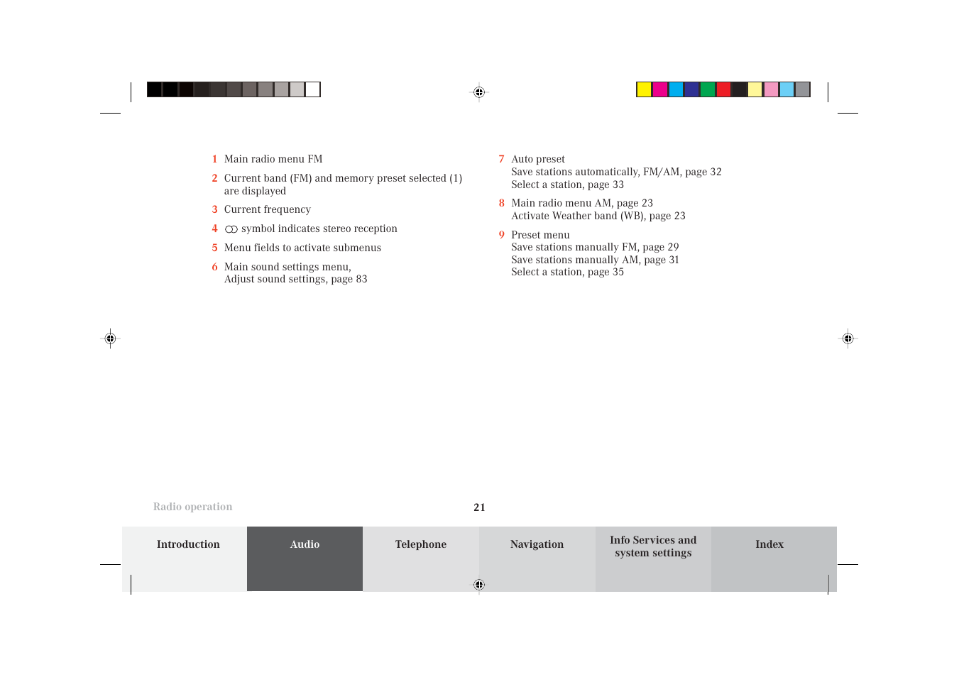 Mercedes-Benz S-Class 2002 COMAND Manual User Manual | Page 23 / 251