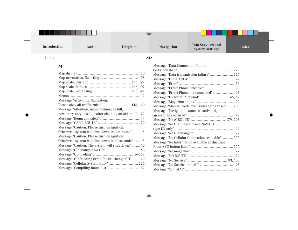 Mercedes-Benz S-Class 2002 COMAND Manual User Manual | Page 244 / 251
