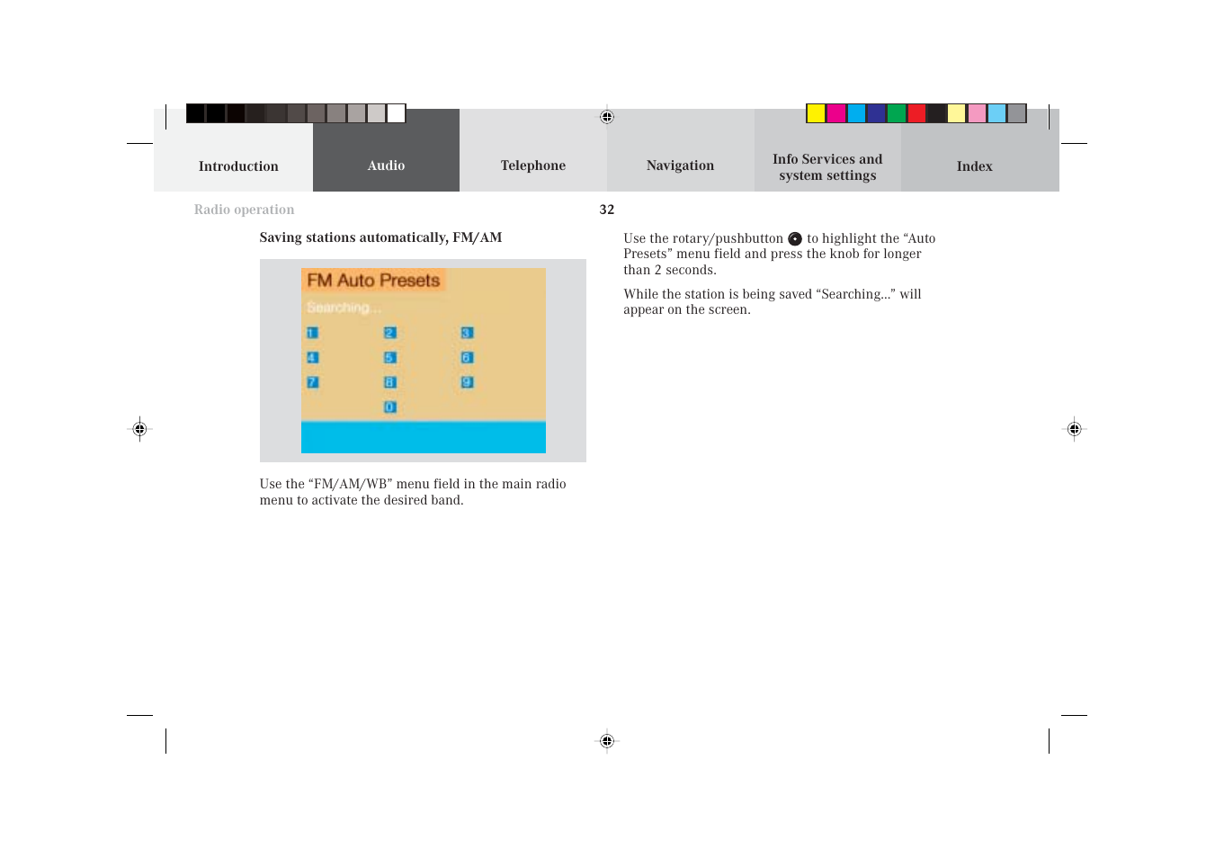 Mercedes-Benz S-Class 2002 COMAND Manual User Manual | Page 34 / 251