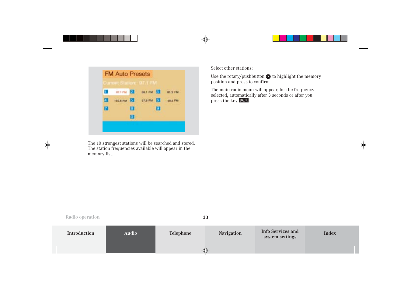 Mercedes-Benz S-Class 2002 COMAND Manual User Manual | Page 35 / 251