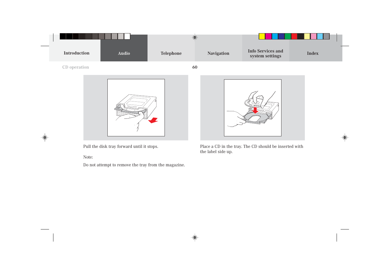Mercedes-Benz S-Class 2002 COMAND Manual User Manual | Page 62 / 251