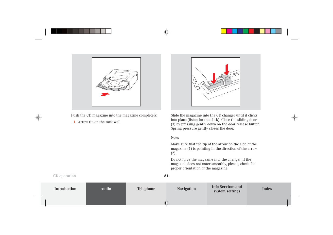 Mercedes-Benz S-Class 2002 COMAND Manual User Manual | Page 63 / 251