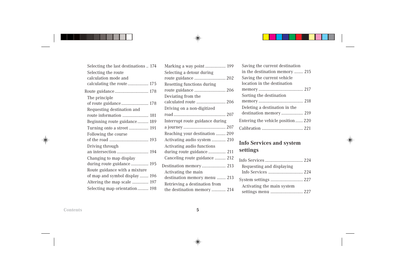 Mercedes-Benz S-Class 2002 COMAND Manual User Manual | Page 7 / 251