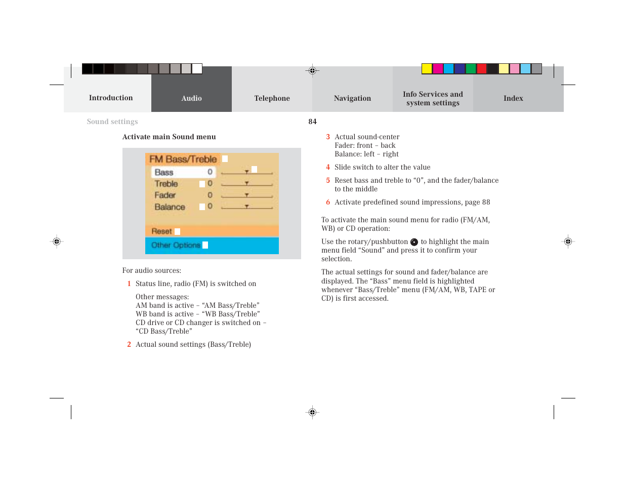 Mercedes-Benz S-Class 2002 COMAND Manual User Manual | Page 86 / 251