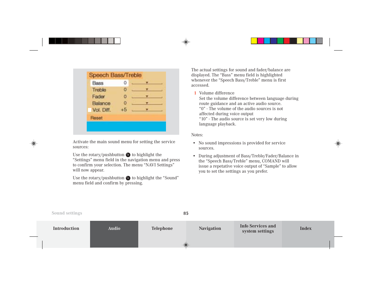 Mercedes-Benz S-Class 2002 COMAND Manual User Manual | Page 87 / 251