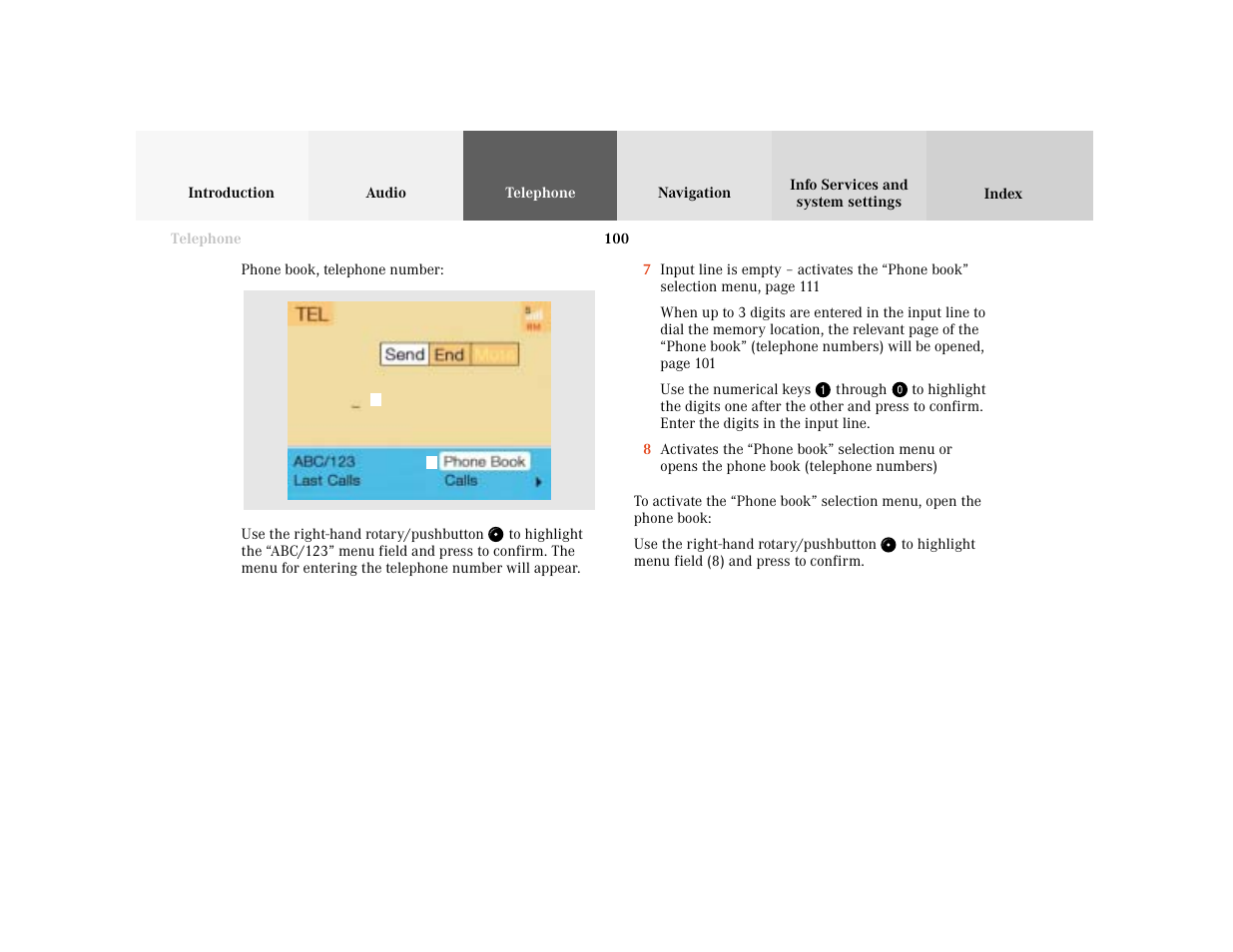 Mercedes-Benz C-Class 2001 COMAND Manual User Manual | Page 102 / 231