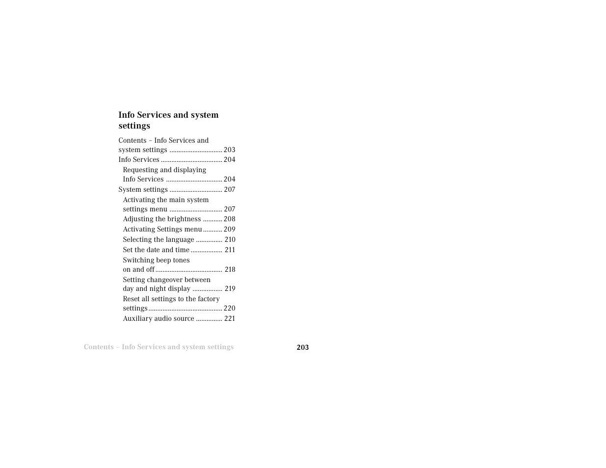 Mercedes-Benz C-Class 2001 COMAND Manual User Manual | Page 205 / 231