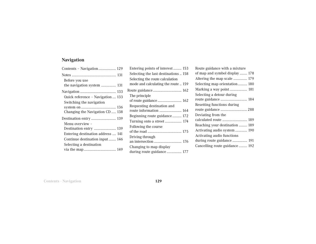 Mercedes-Benz E-Wagon 2001 COMAND Manual User Manual | Page 131 / 231