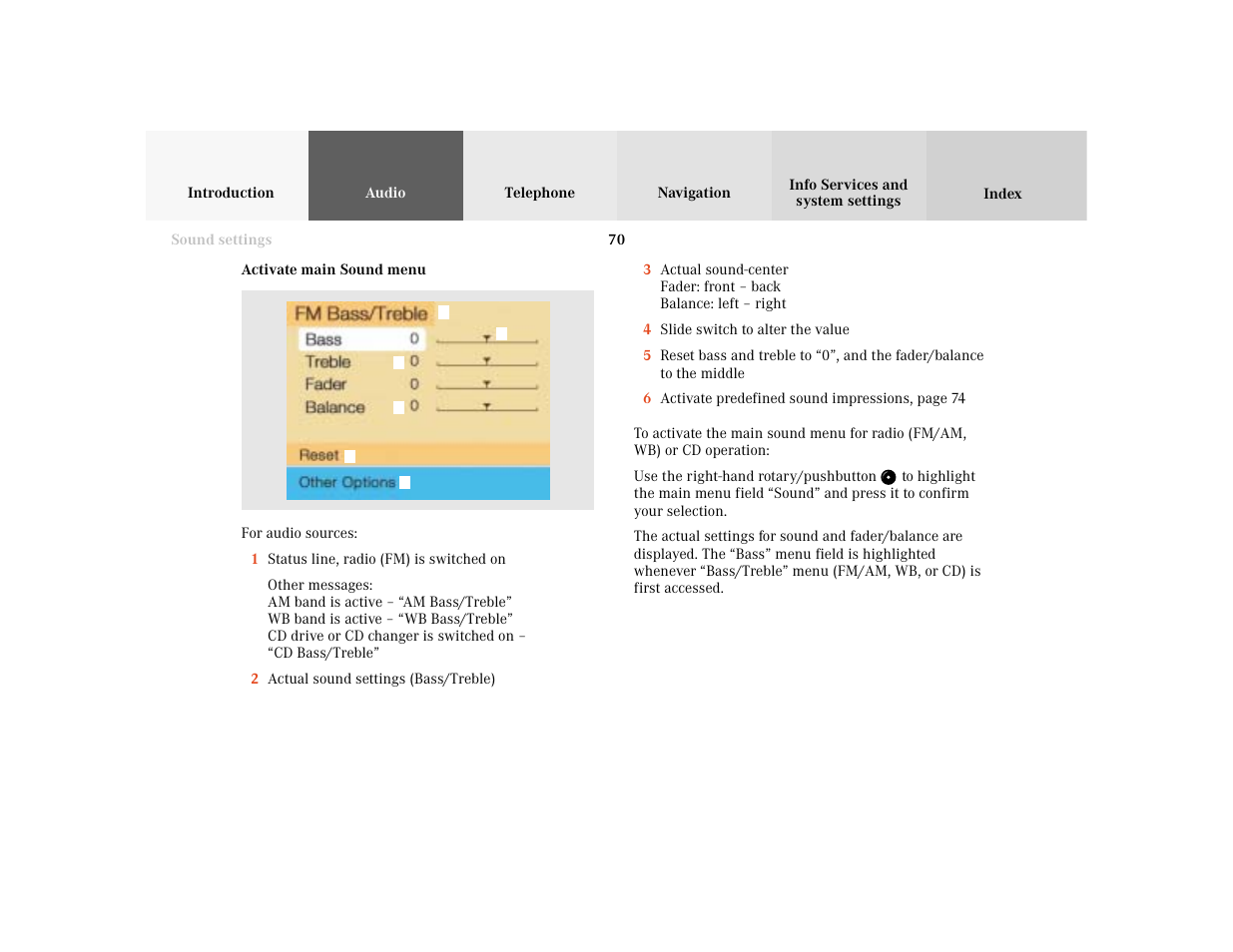 Mercedes-Benz E-Wagon 2001 COMAND Manual User Manual | Page 72 / 231