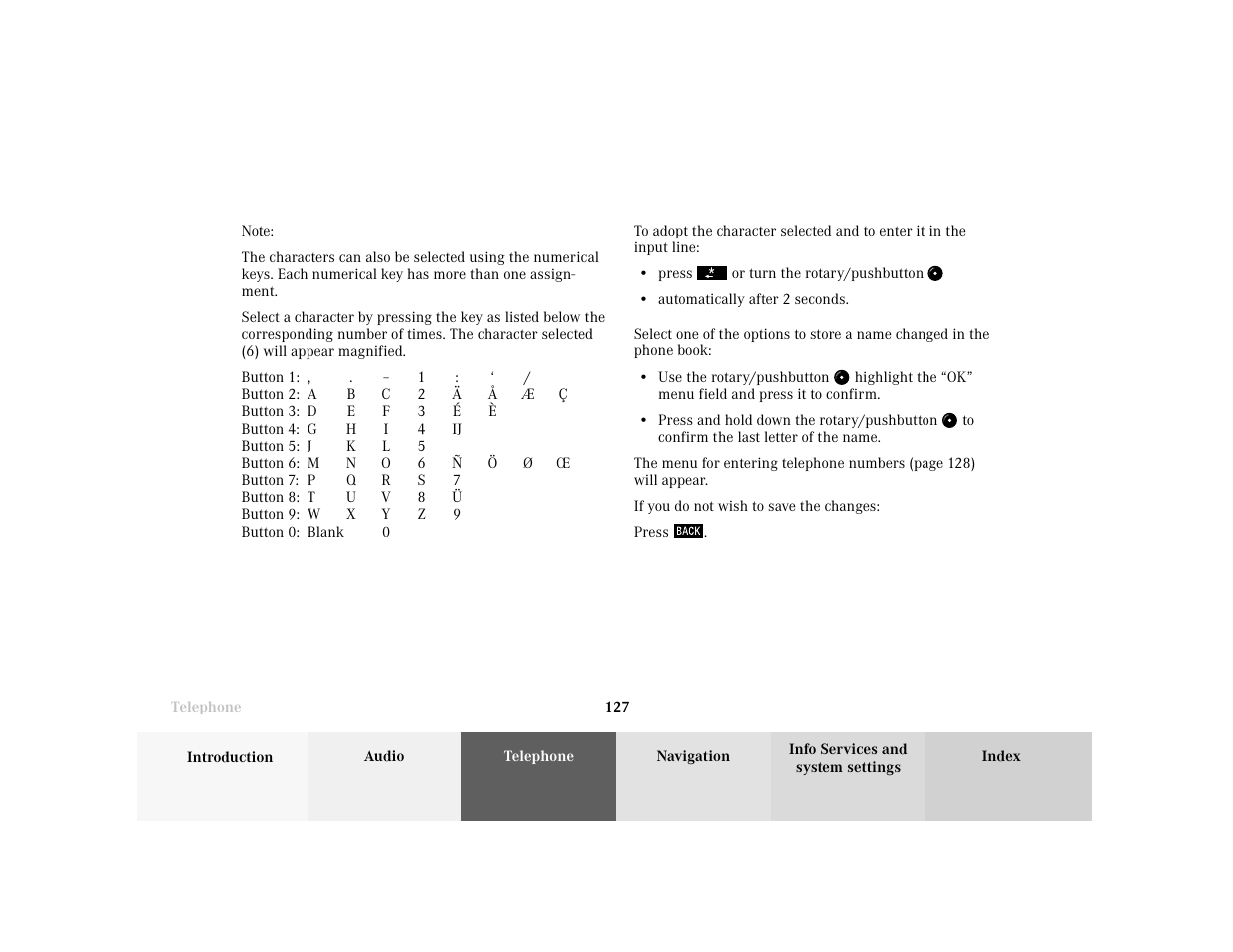 Mercedes-Benz CL-Class 2001 COMAND Manual User Manual | Page 129 / 243