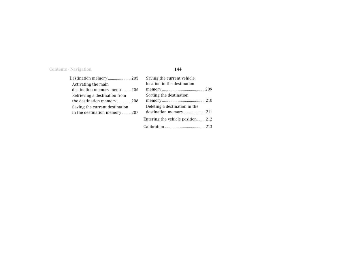 Mercedes-Benz CL-Class 2001 COMAND Manual User Manual | Page 146 / 243