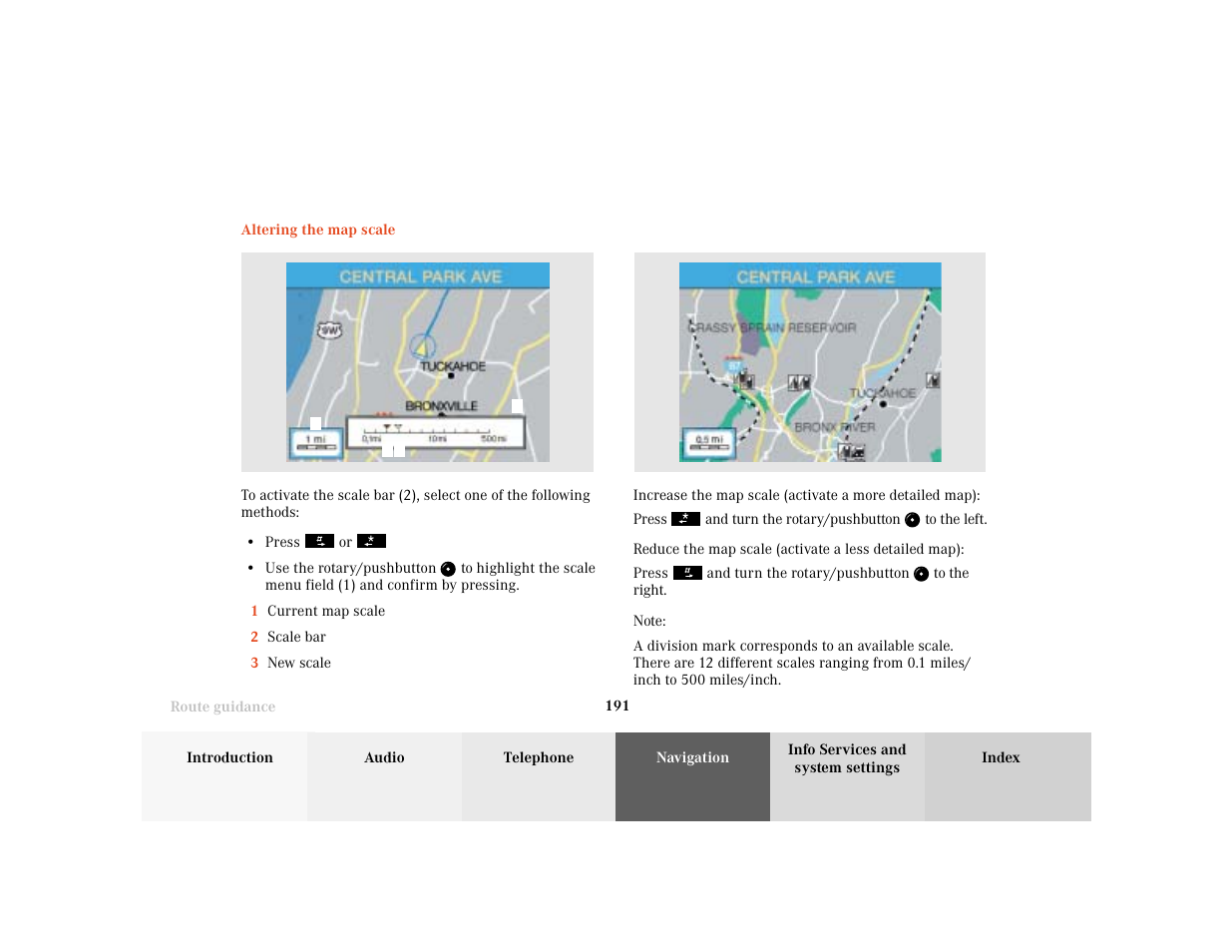 Mercedes-Benz CL-Class 2001 COMAND Manual User Manual | Page 193 / 243